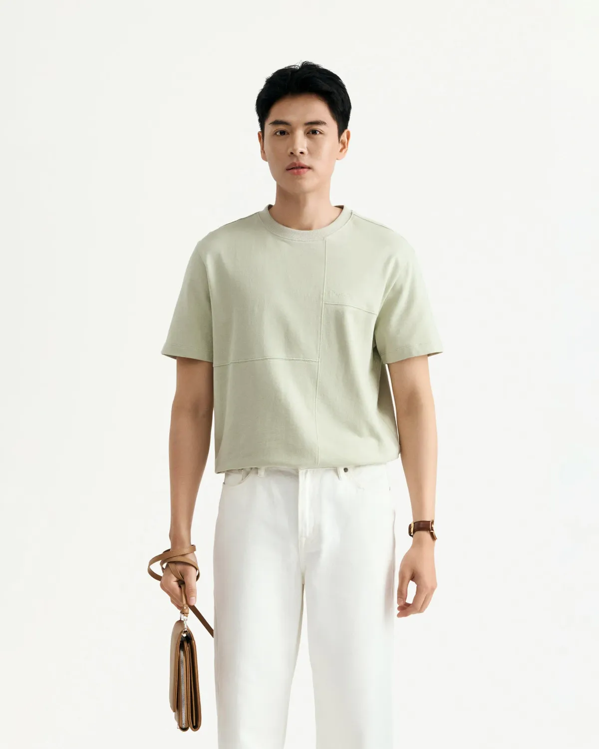 Áo thun nam tay ngắn cotton form regular